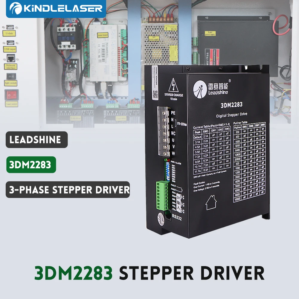 Kindlelaser-leadshine Stepper Driver Match Motor 86 110 130 Fases Tensão de Entrada ac 180240v 3.111.7a