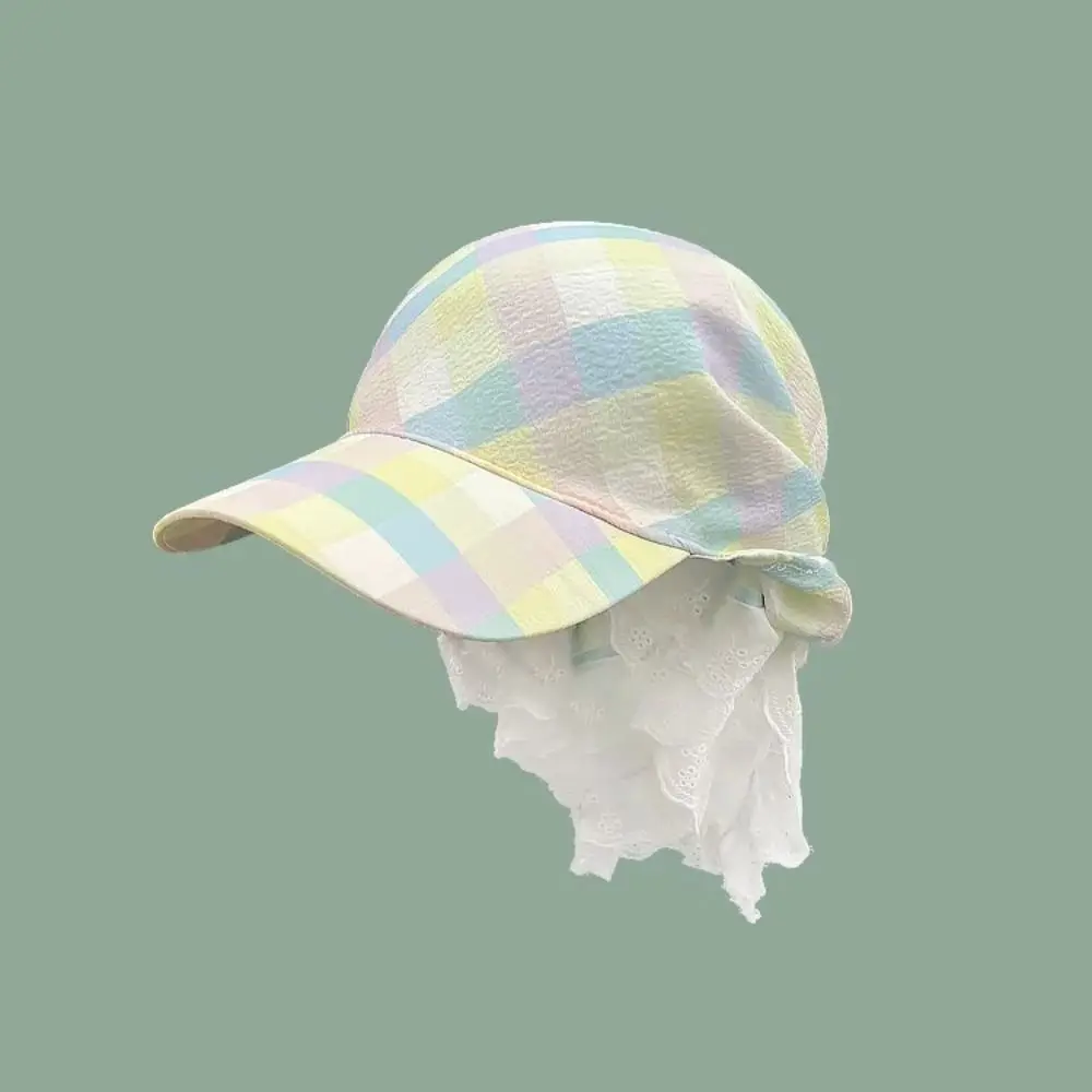 الدوبامين نمط الكورية الحجاب قبعة بيسبول التجفيف السريع لينة مثلث الحجاب قبعة كل مباراة ظلة Strappy باندانا قبعة