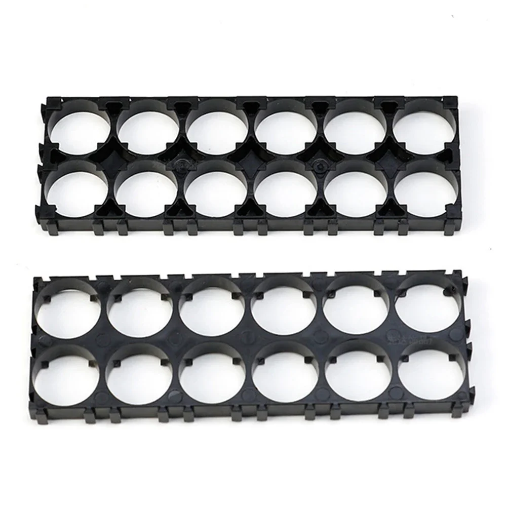 4pcs 21700 2x6 Battery Holder Stand Plastic Frame Bracket Holding Battery Packs Lithium Battery Bracket