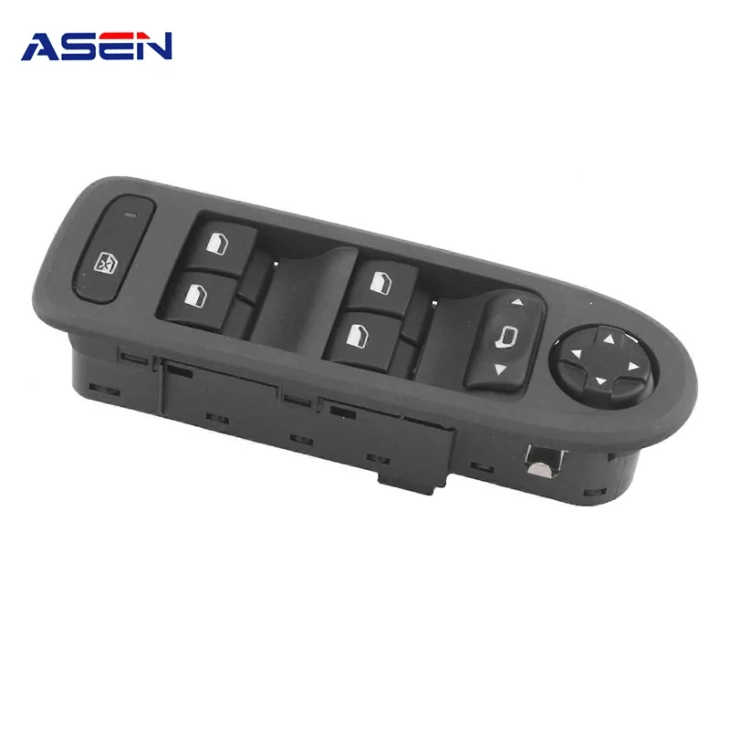 

98060866ZE For Peugeot 208 308 408 508 2010 2011 2012 2013 Master Electric Window Lifter Control Switch Button 96666289ZE