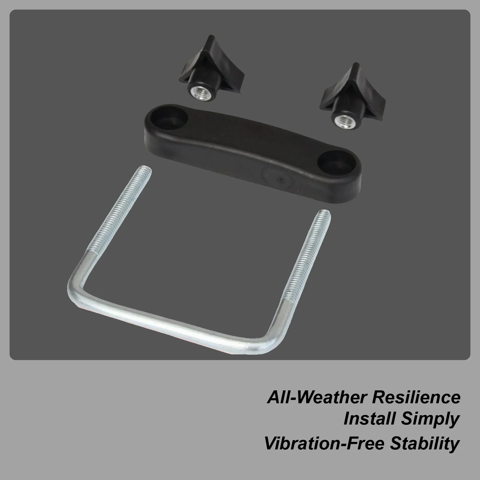 

Car Cargo Rack Car Luggage Rack U-Bolt Clamps Heavy-Duty Automotive Mounting Clips For Construction Material Equipment Transport