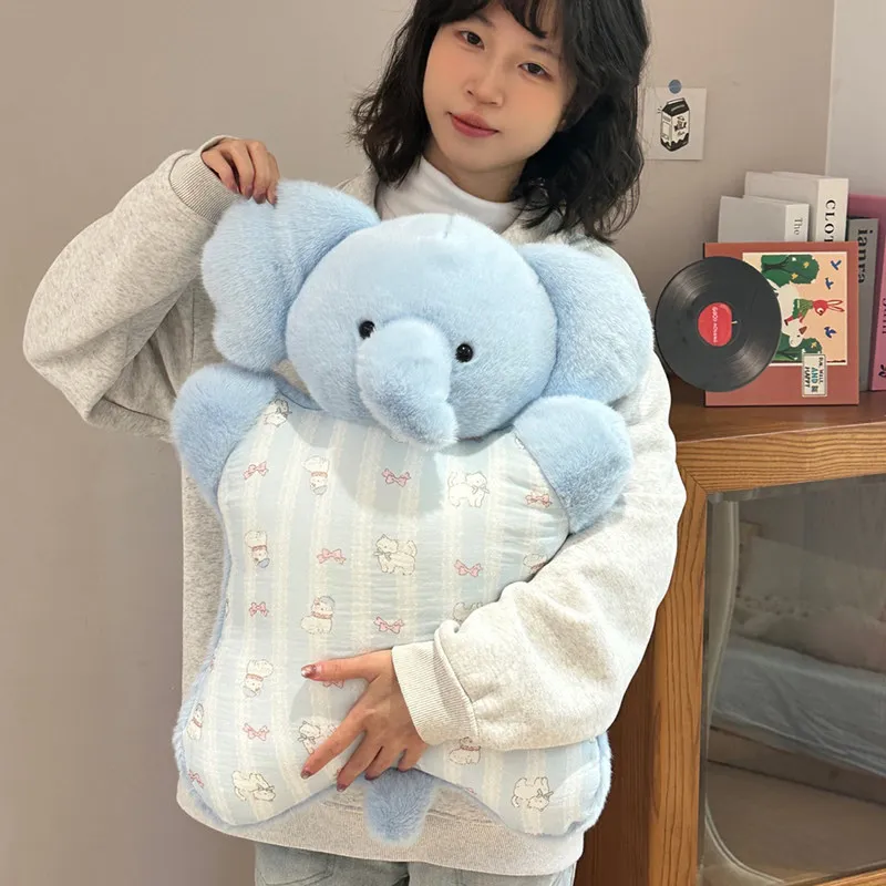 Kleine schapen zitzak pop kussen, zegel olifant knuffel pop, meisje slaapkussen, stress verlichten, rustgevende pop