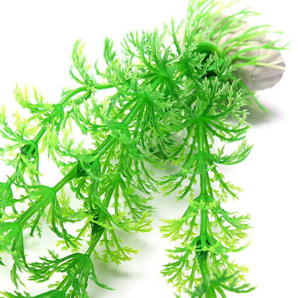 Aquarium Simulation Plant Aquatic Fish Tank Plants Plastic Artificial Water Grass Fish Tank Decoration (About 30cm)어항