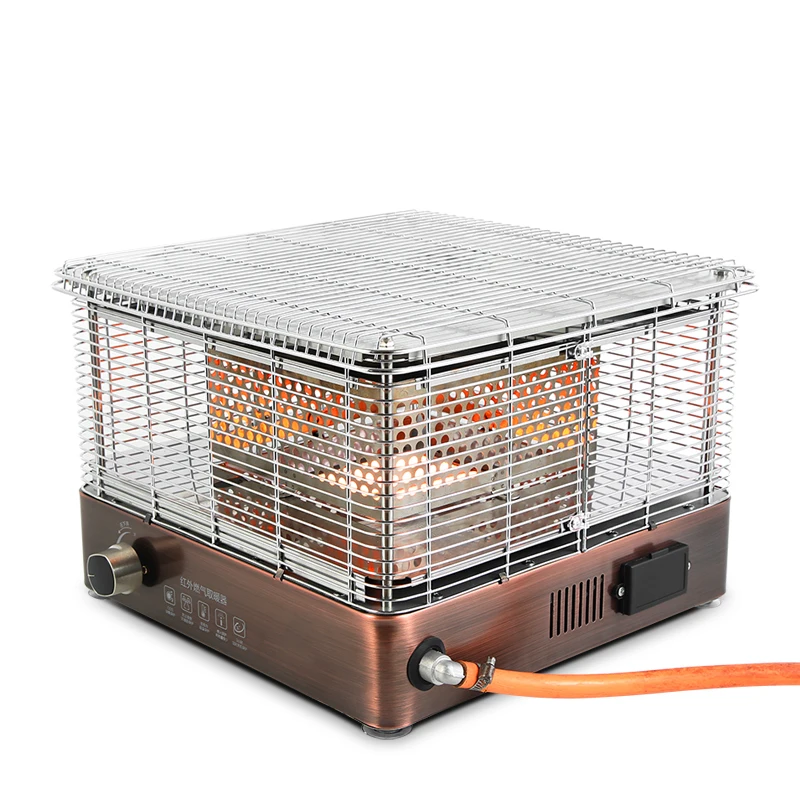 Портативный регулируемый энергосберегающий нагреватель сжиженного газа для сжиженного газа, небольшая бытовая инфракрасная печь
