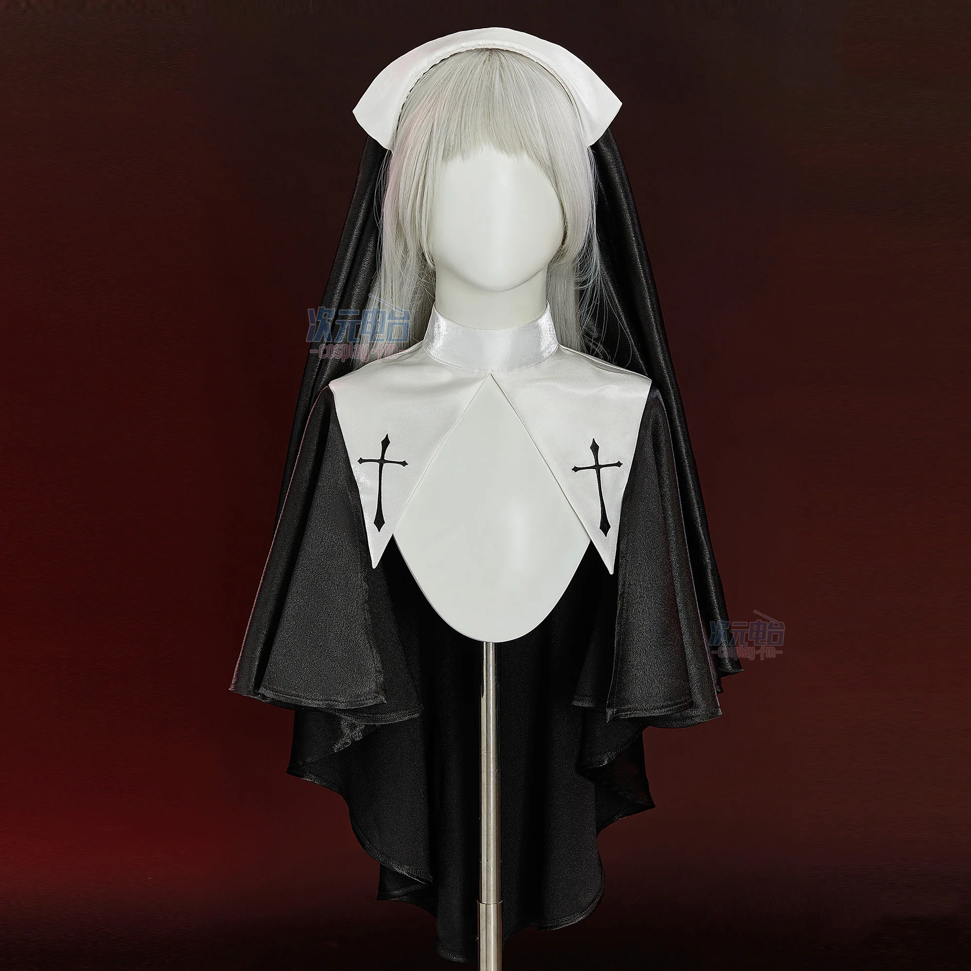 Nun Cosplay Costume Women Sexy - Romper Playsuit Women ulasan dan harga