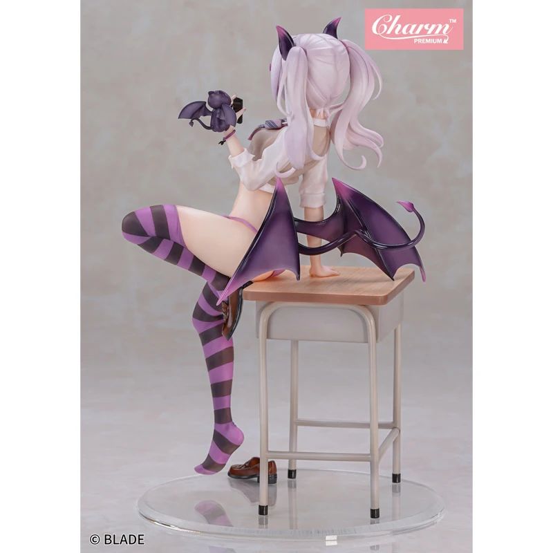 100% Original Charm Little Devil Sauce Blade Nymph 23.5Cm Pvc Anime Action Figurine Model Collection Toys for Boys Gift