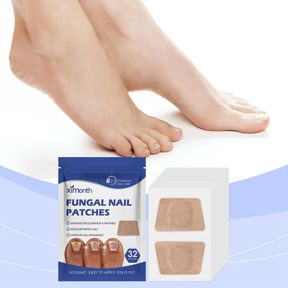 Onychia Cinerea Fungus Nail Care Patch Easy Fungal Nail Care Patch Gentle Repair Nails Efficient Cleaning With Simple Daily Care