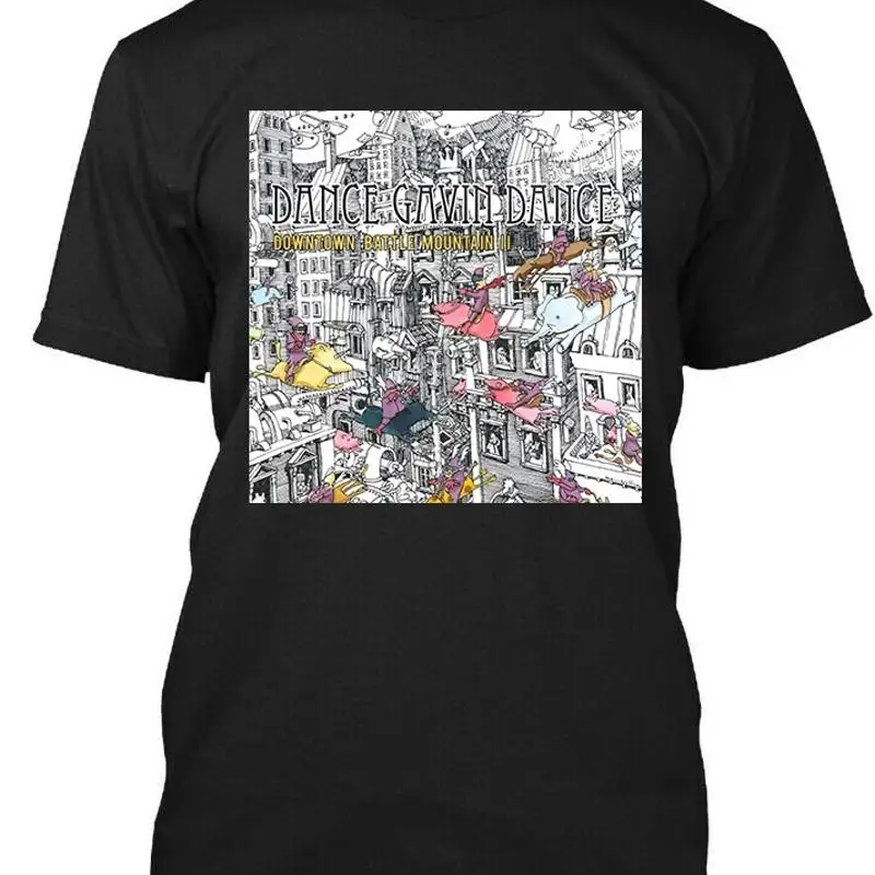 NEW! Popular Dance Gavin Dance Downtown Battle Mountain II America T-SHIRT S-4XL