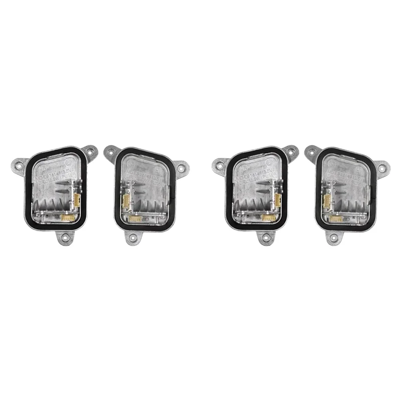 

2 пары 63117470427 63117470428 для BMW 3 серии F34 GT LCI 2015-2019, светодиодный модуль управления DRL, источник дневных ходовых огней-A97E