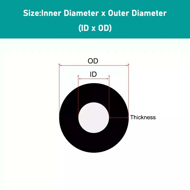 Black Silicone Hose ID 0.3mm-20mm High Temperature Resistant Water Hose Elastic Hose Anti Aging Insulating Tube