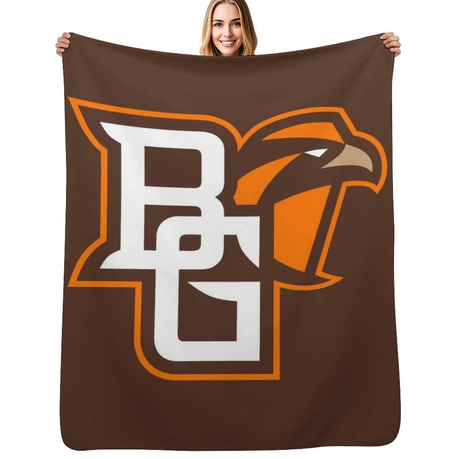 Bowling Green State University Throw Blanket for sofa Luxury Brand Polar Thin Hairy Personalized Gift Blankets