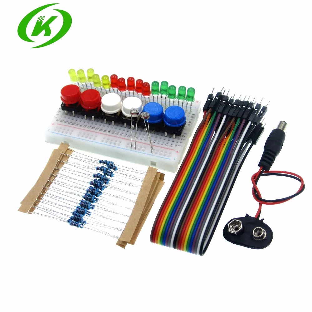 

10set Starter Kit UNO R3 Mini Breadboard LED Jumper Wire Button for Diy Kit