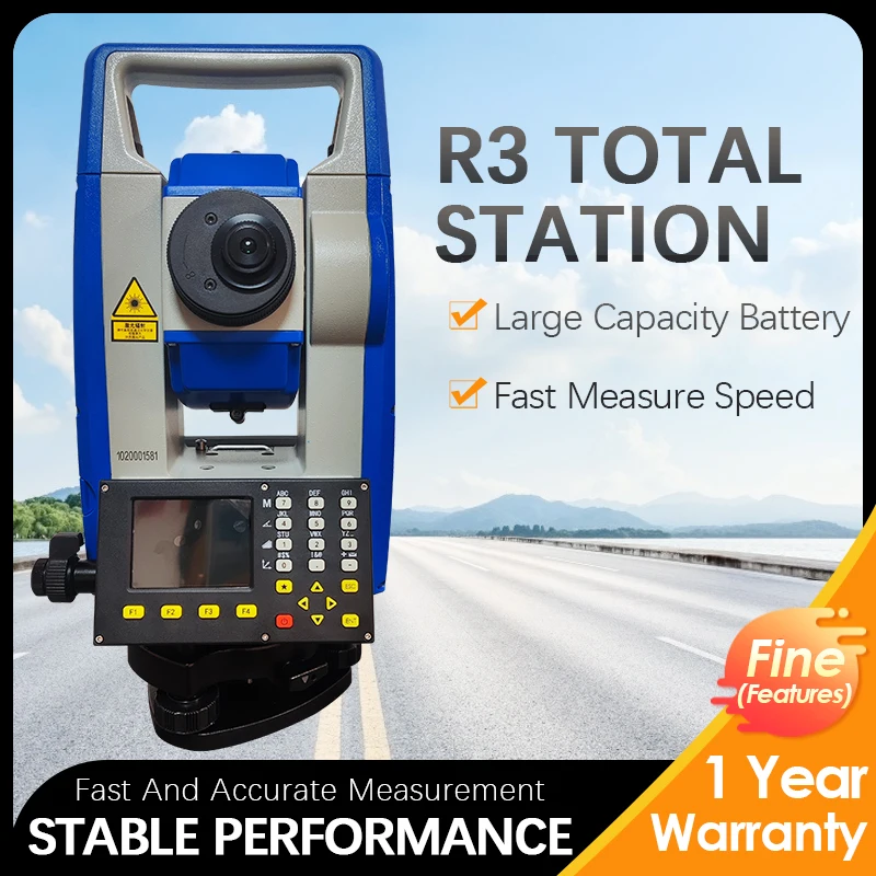 Wholesale Price Survey Devices 20000 Points Memory Stonex R3 Total Station 800m Reflectorless Prism Total Station