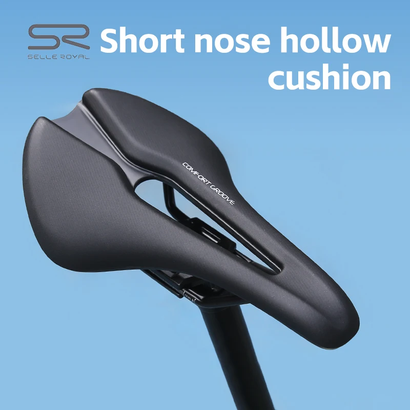 SELLE ROYAL Bicycle Seat Men＆Women Waterproof Hollow Breathable Saddle Soft Shock Absorbing MTB Mountain Road Cycling Cushion