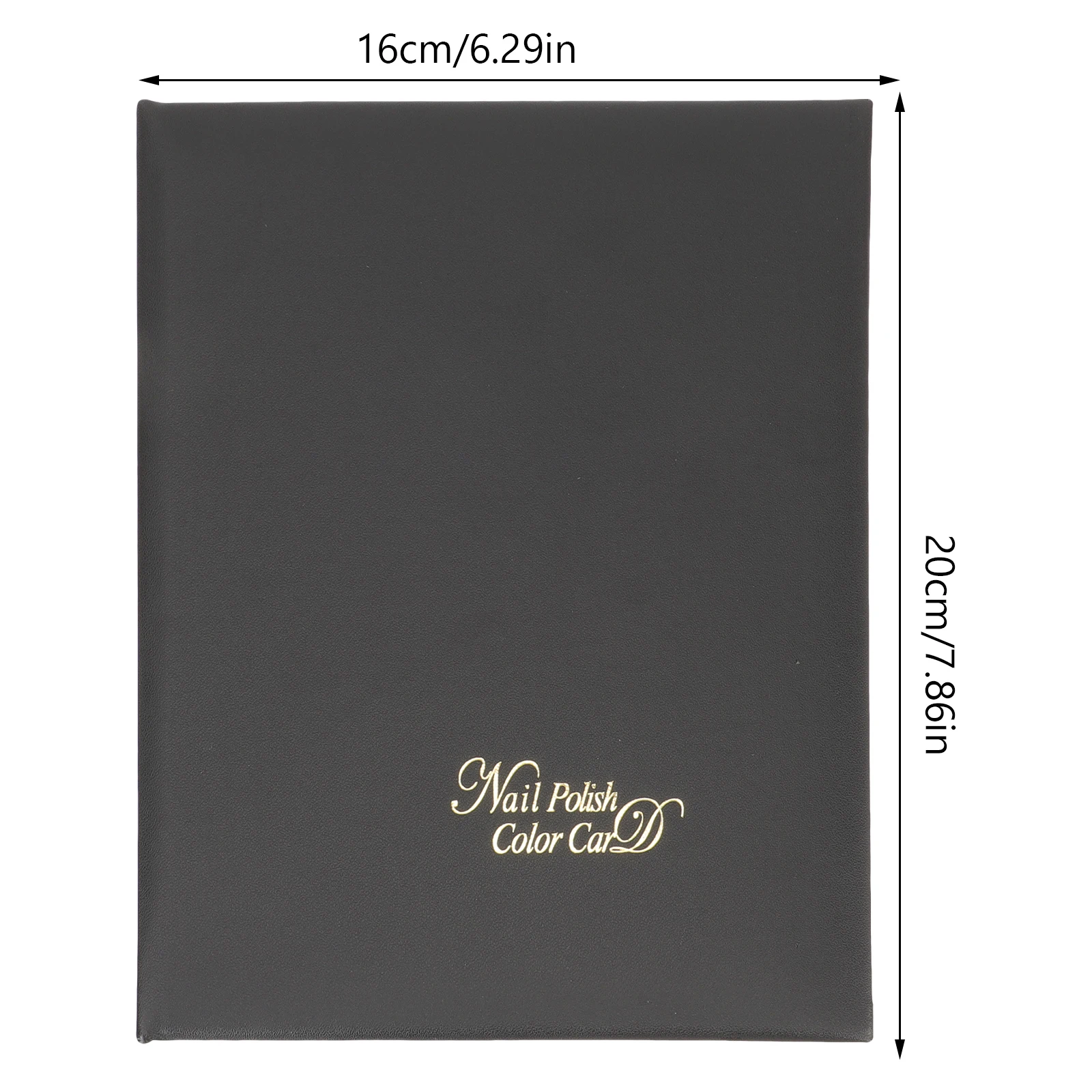 

Nail Sticker Storage Album for Easy Selecting Clearly Displaying Decals Organizing Book Plastic Scrapbook Transparent Design