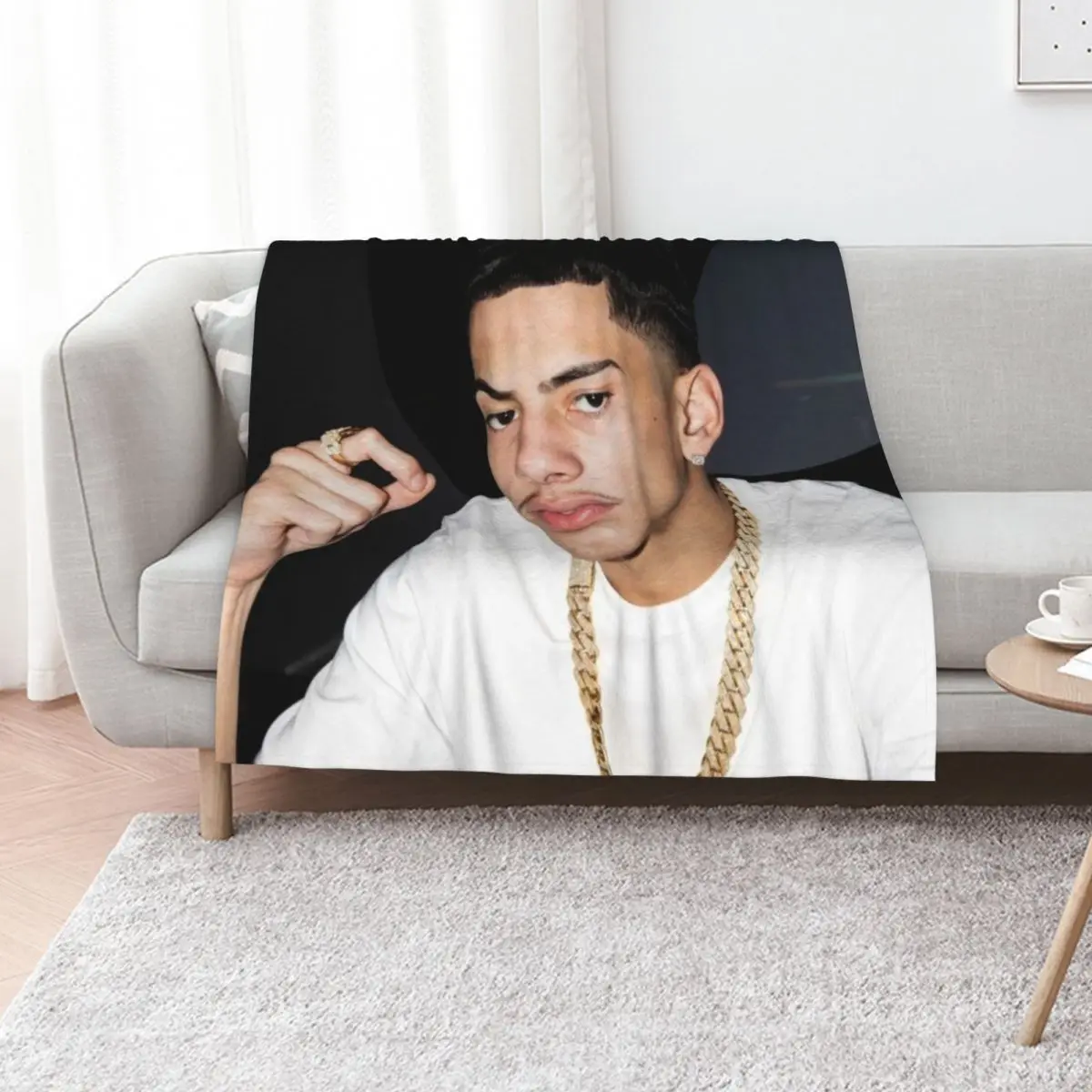 

J.I. Prince Of NY Throw Blanket Single Multi-Purpose Bed linens Soft Plush Plaid Blankets