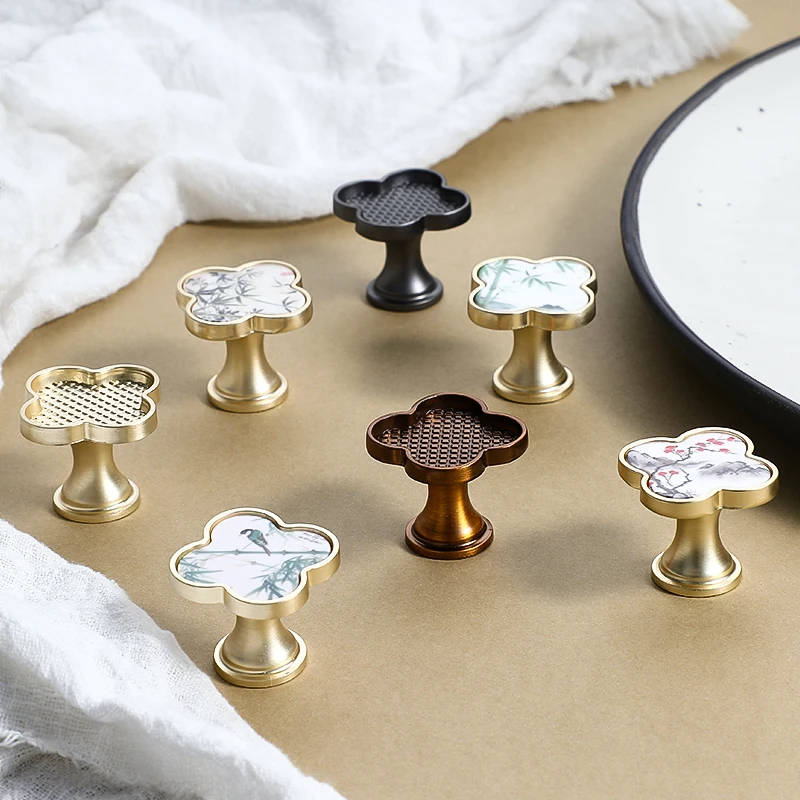 Handles Drawer Cabinet Furniture Kitchen Handles for Cabinet Knob Door Drawer Furniture Kitchen Knob Zinc Alloy Single Hole