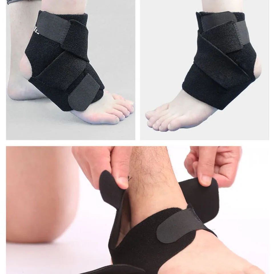 AOLIKES 1PCS Ankle Straps Support Protector Bandages Wrap Pressurized Anti Sprain Sports Safety tobilleras deportivas