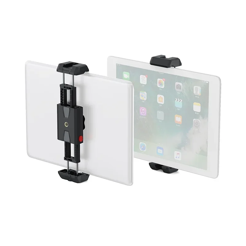 

Tripod Monopods for iPad Tablet Cellphone Tripod Mount Adapter Holder Adjustable Clamp Tablet Clips for iPhone iPad Smart Phones