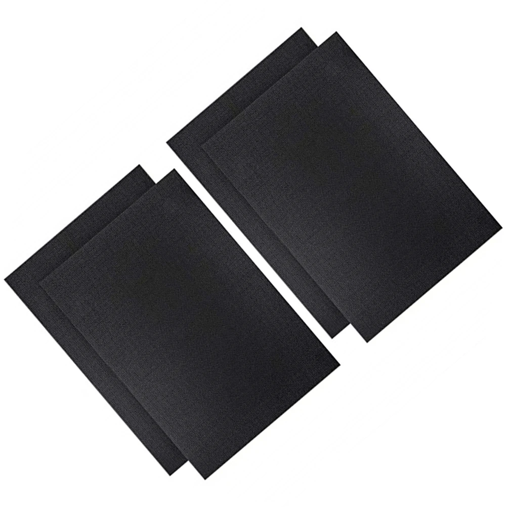 

4 Pcs Embroidery Cloth Cross Stitch Needlework Fabric Cross-Stitch Embroidered Plain