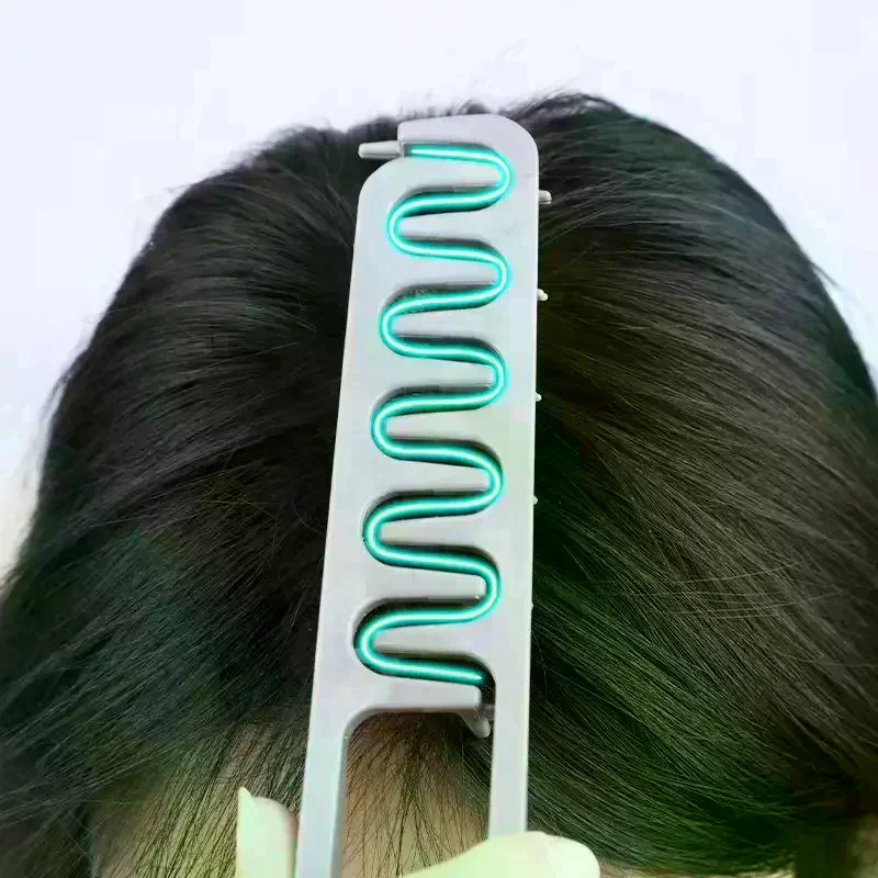 Volumizing Wide-Tooth Hair Styling Comb+Folding Comb Curling Tools Fluffy Texture Ideal For All Hair Types Hairstyling Tools