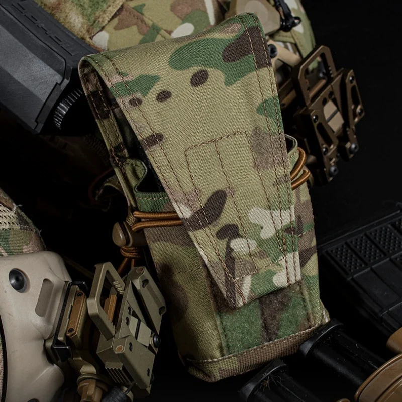 MOLLE Expandable Utility Bag - Quick-Release Multi-Purpose Gear Pouch for Outdoor Equipment & Daily Use - Image 3