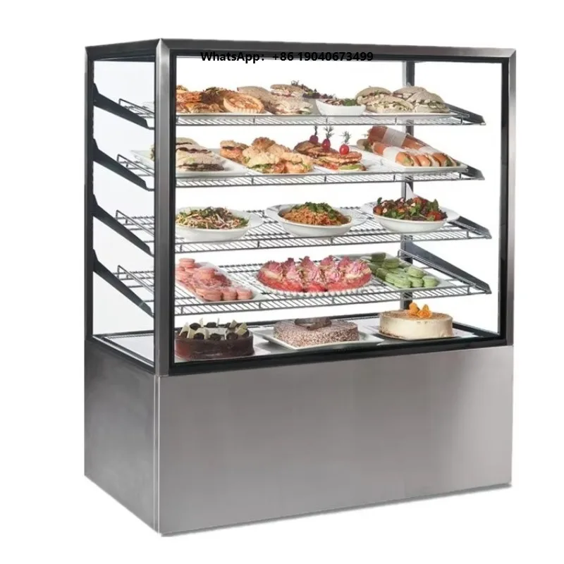 Countertop Electric Hot Air Food Display Showcase Cabinet Pizza Warmer Food Warm Stainless Steel Restaurnts xyl