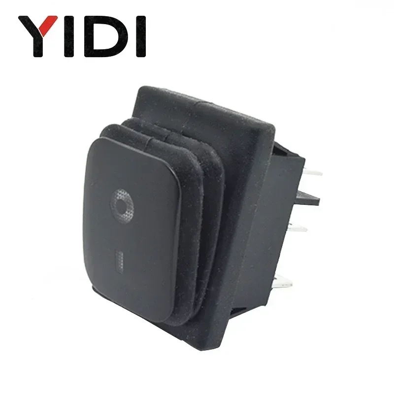 واجب ثقيل مقاوم للماء الروك التبديل ، مضيئة الإغلاق ، على ، قبالة ، الأحمر ، الأخضر ، الأزرق ، الضوء الأصفر ، KCD4-201 ، 12 فولت ، 220 فولت ، 16A ، 250VAC