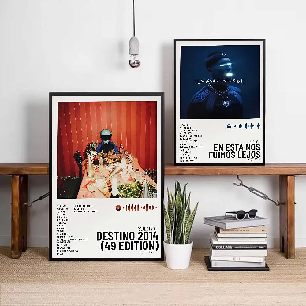 Póster de Singer Raul Clyde, arte HD, pared adhesiva, impermeable, decoración para el hogar, sala de estar y Bar