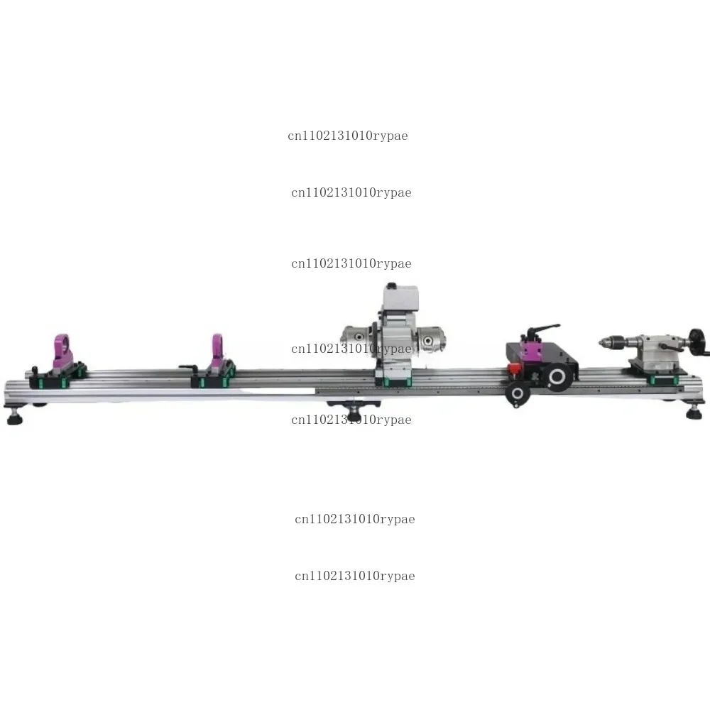 7075G Cue Repair Lathe Machine with Shift Rail Variable Speed Billiard Snooker Cue Repairing Tool
