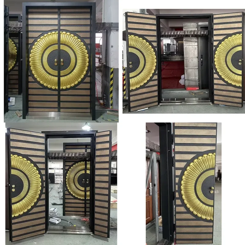 Anti-Rust Cast Aluminum Gate, Elegant Design & High-Strength Aluminum Alloy Material