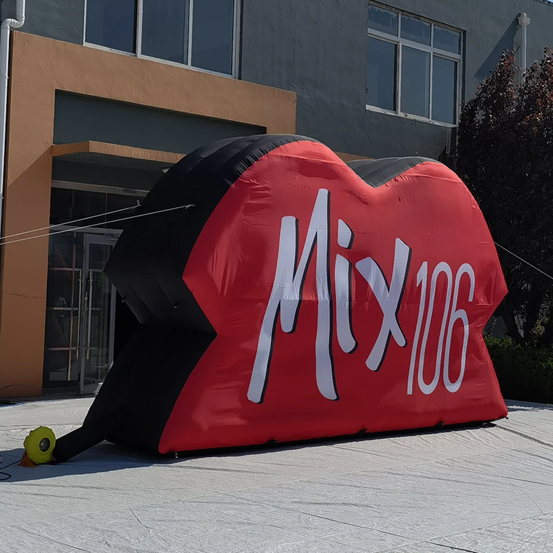Custom Brand Outdoor Inflatable Advertising Wall for Sign Thicken Events Background Blow-up Billboard