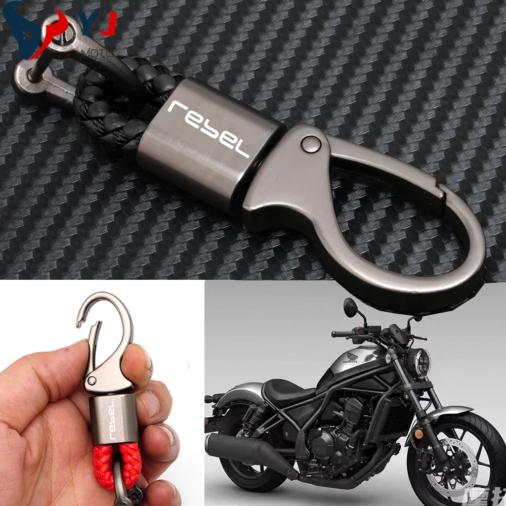 Nuevo para Honda Rebel Cmx CM 300 500 1100 Cmx300 Cmx500 Cmx1100 llavero de Metal para motocicleta llavero accesorios de regalos para hombres