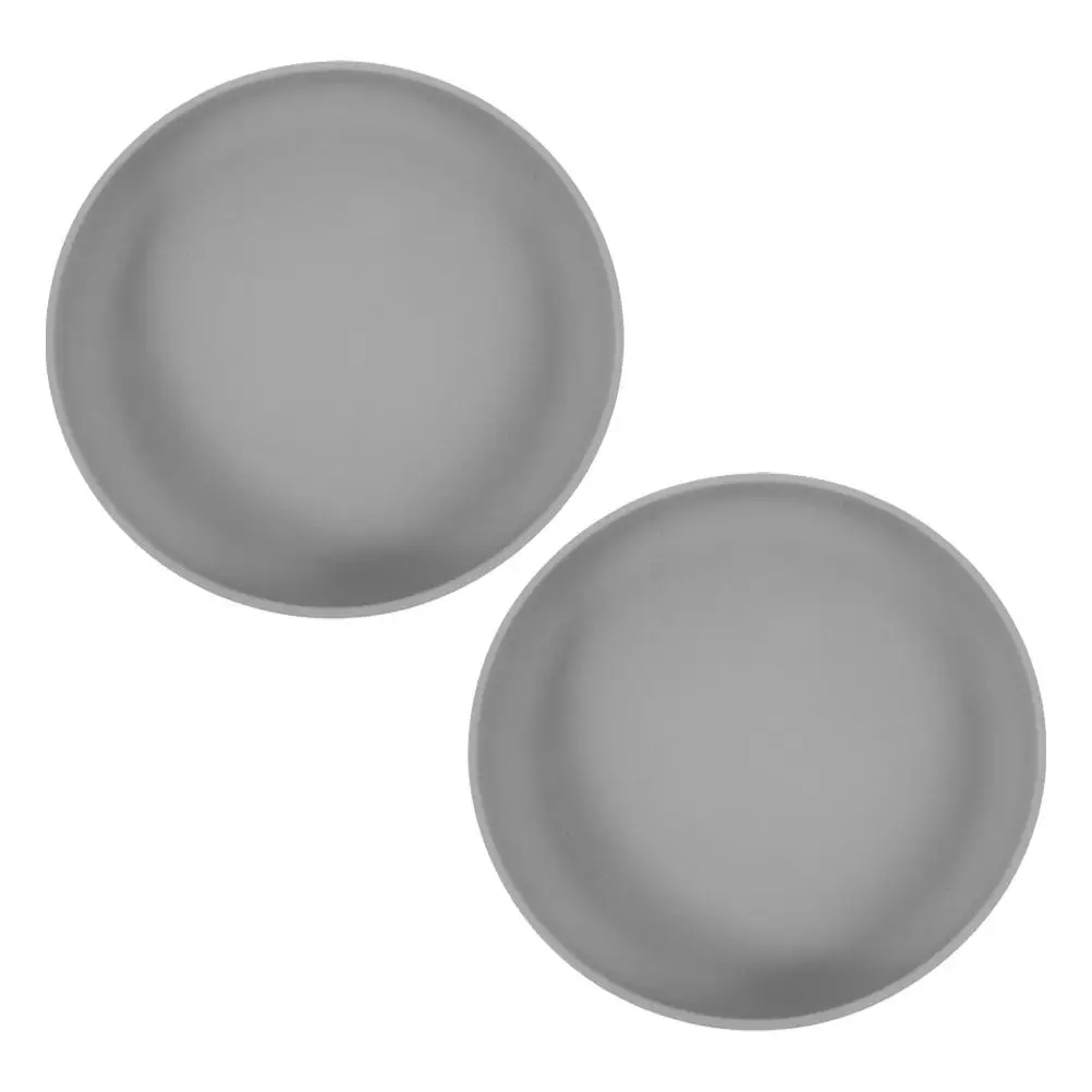 Plato de silicona para alimentación de ancianos y discapacitados, base de succión antideslizante, plato con cuchara para pacientes, 2 uds.