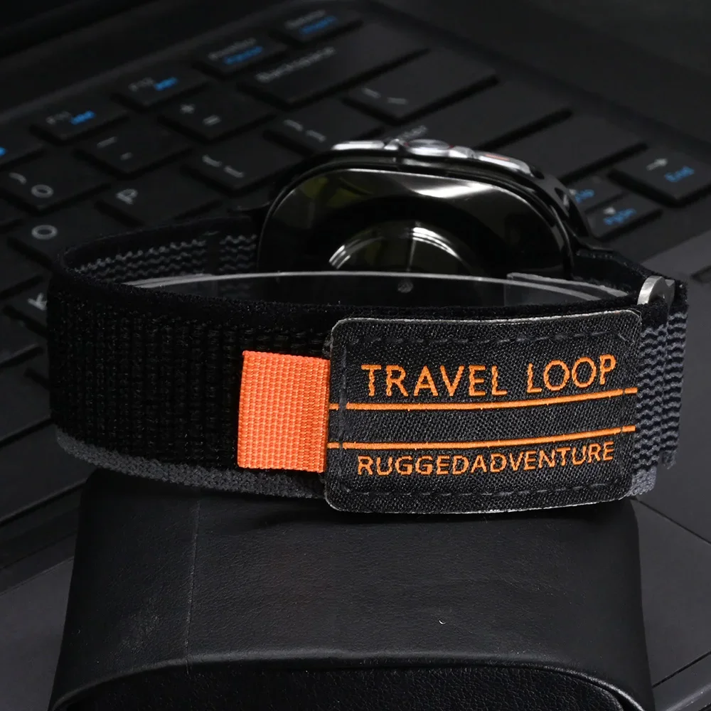 Nylon Trail Loop Strap für Samsung Galaxy Watch Ultra 47mm Herren Band Zubehör Armband für SAMSUNG GALAXY ULTRA 7 47MM Correa