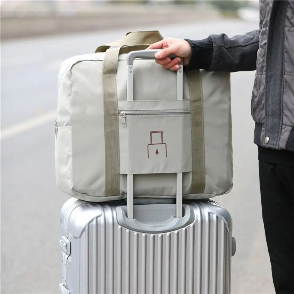 Oxford Cloth Clothing Organizing Bag Portable Foldable Travel Duffel Bag Handbags Waterproof Bedding Storage Bag Unisex