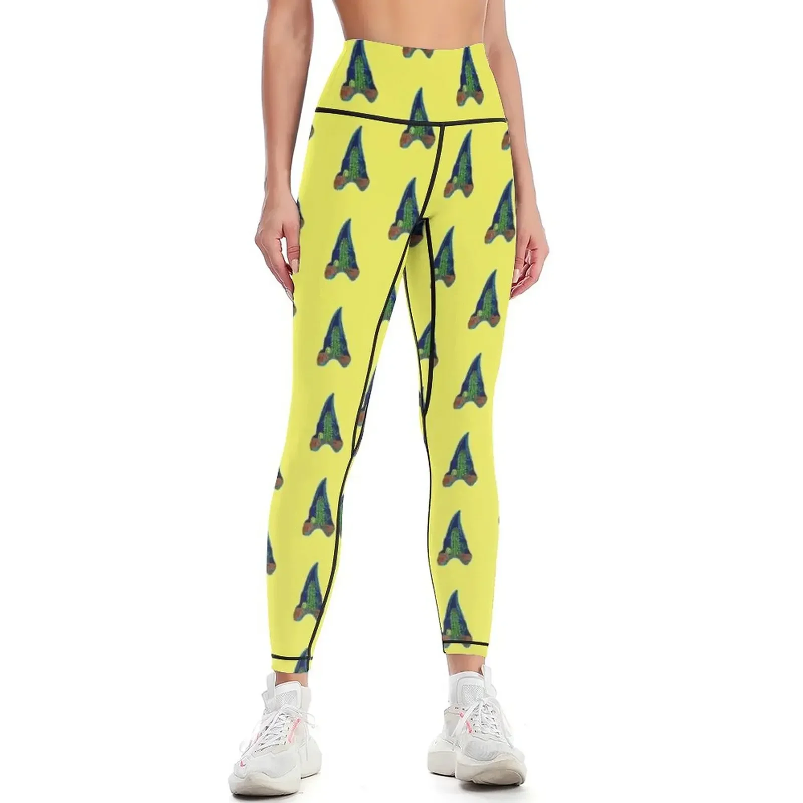 

Shark Tooth Terrarium Leggings Sports pants for sporty woman push up joggers for Women's sports pants Womens Leggings