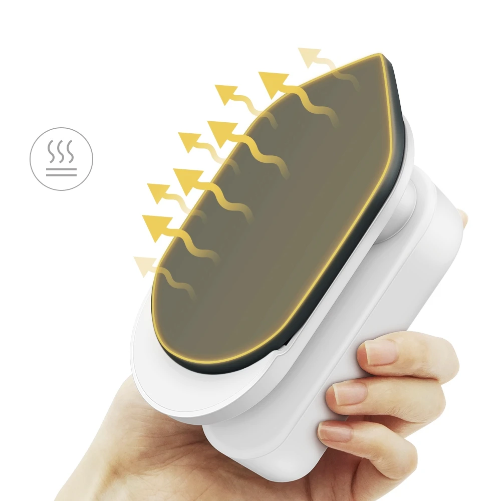 

Portable wired iron, household small iron for both dry and wet use, handheld steam iron, mini wireless charging iron/ removal i