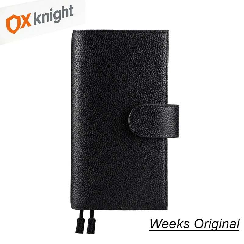 ox-knight-new-original-notebook-weeks-cover-lychee-grain-leather-planner-for-hobonichi-with-back-pocket-and-double-clasps-diary