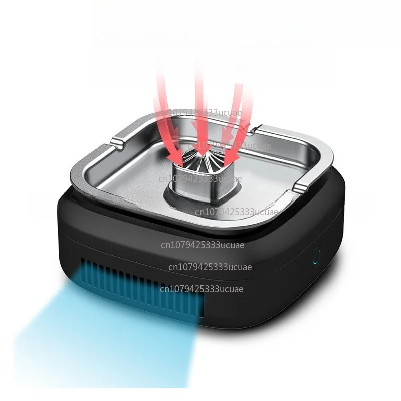 Household desktop ashtray air purifier, negative ion second-hand smoke purifier