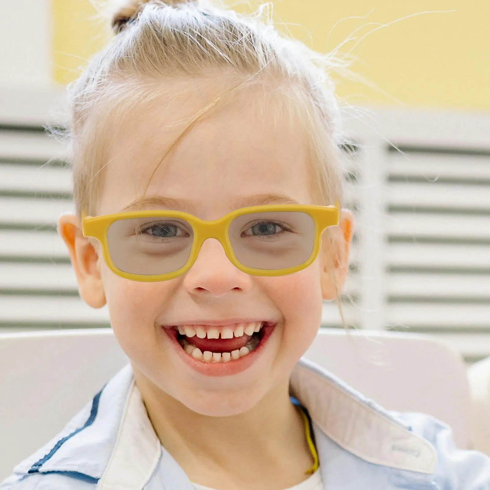 

6Pcs 3D Glasses for Kids Plastic Lightweight Theater Movie Viewing Glasses Comfortable 3D Eyewear Gaming