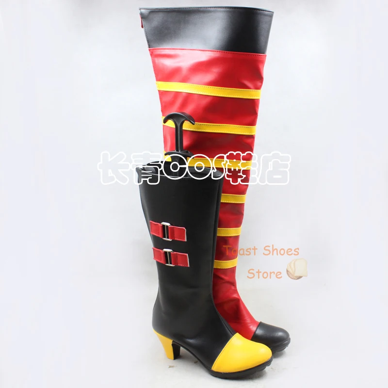 Contos de Vesperia Anime Comic Cosplay Traje, Game for Con, Halloween Party, Prop Shoes