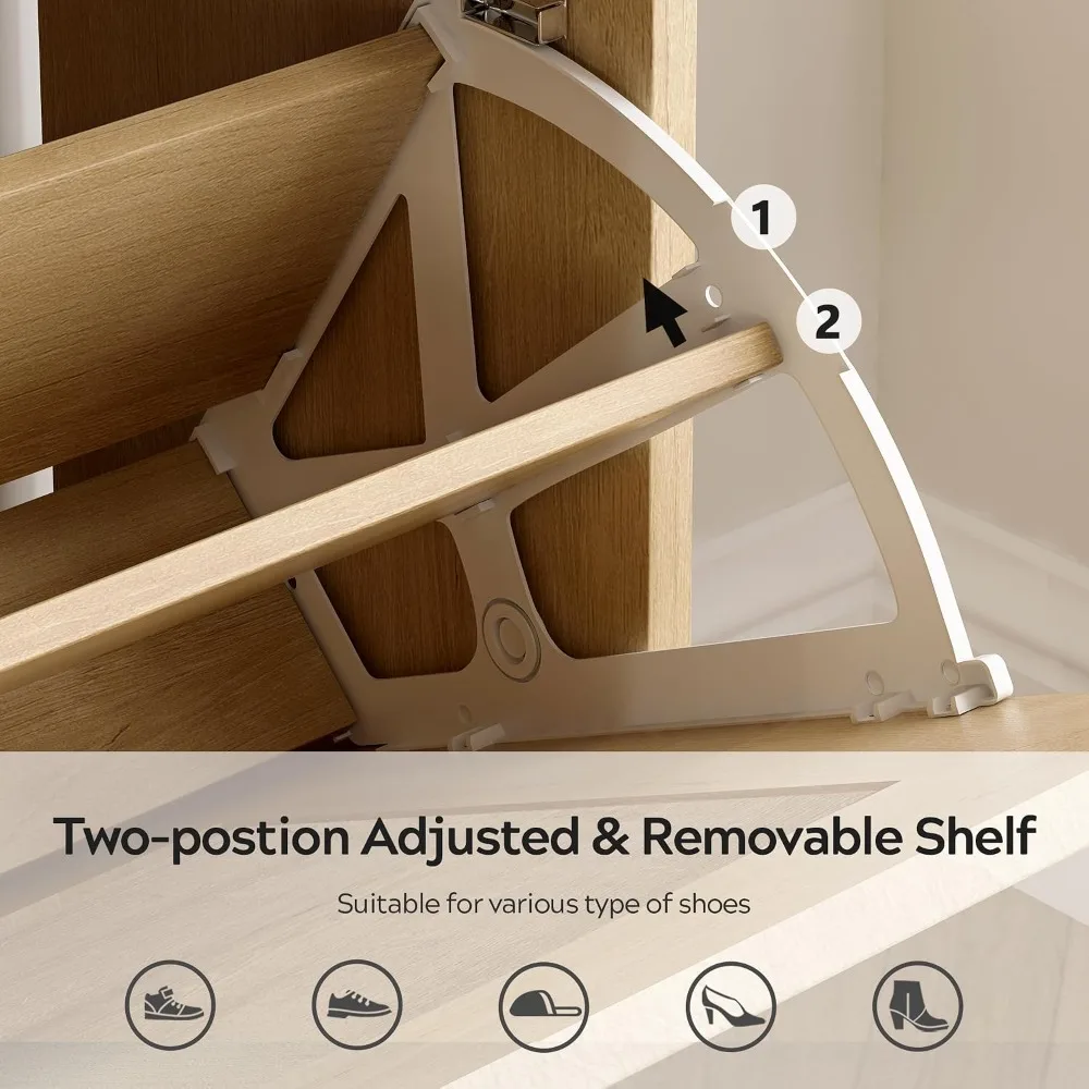 Rattan Shoe Storage Cabinet 4