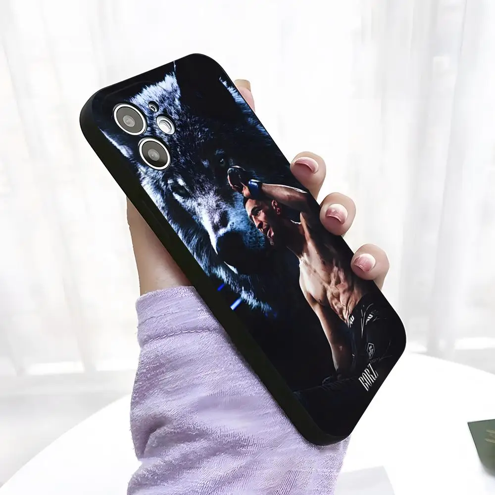 Fighting U-ufc C-Chimaev Cool Phone Case For Iphone 15 Pro Max 16 14 Mini 13 12 11 X Xr Xs 6 15 7 8 Plus Back Cover