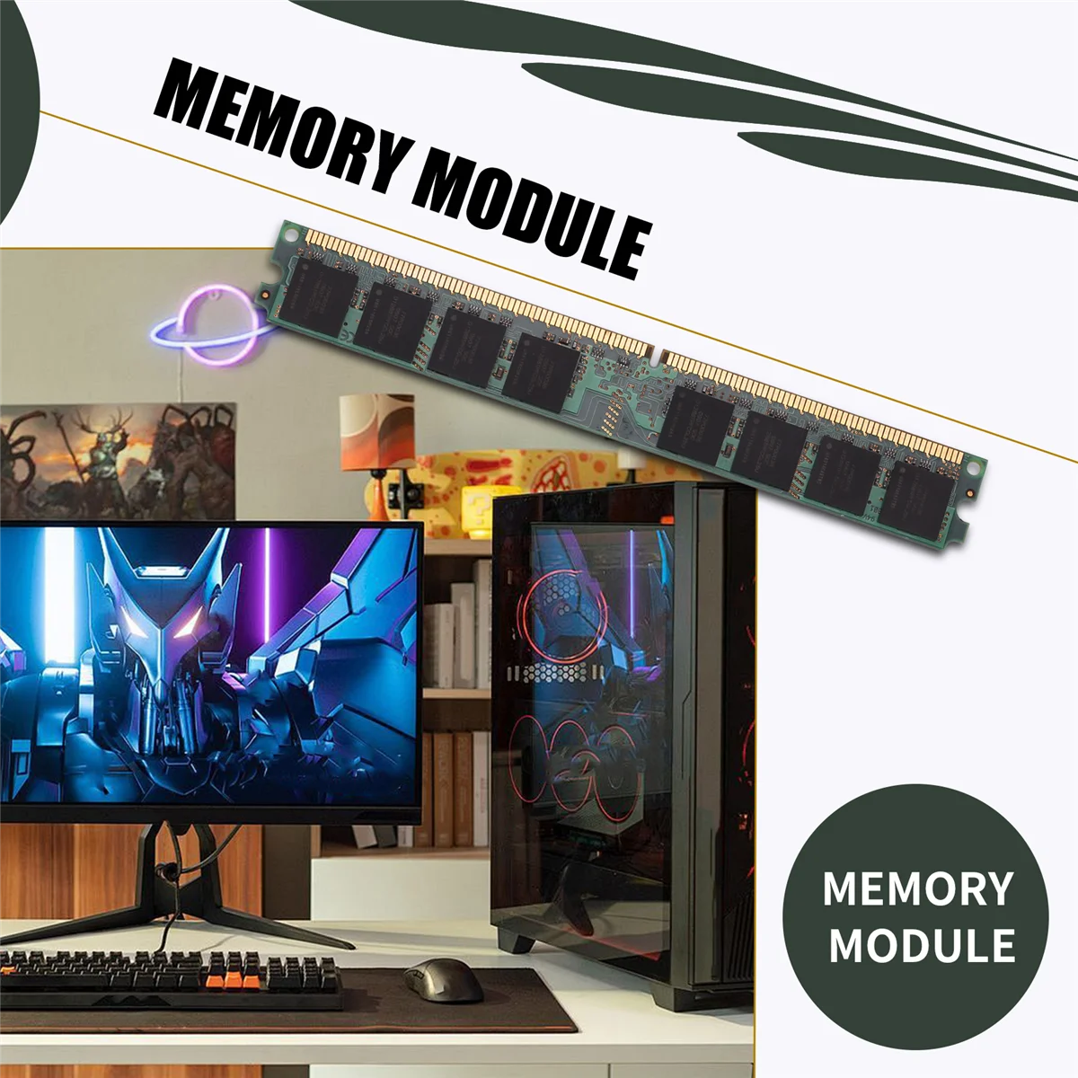 RIRI DDR2 800 МГц PC2 6400 2 ГБ 240 контактов для настольной оперативной памяти