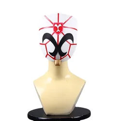 Crimson Black Goku Face Mask Cosplay EVA Props for Halloween Party