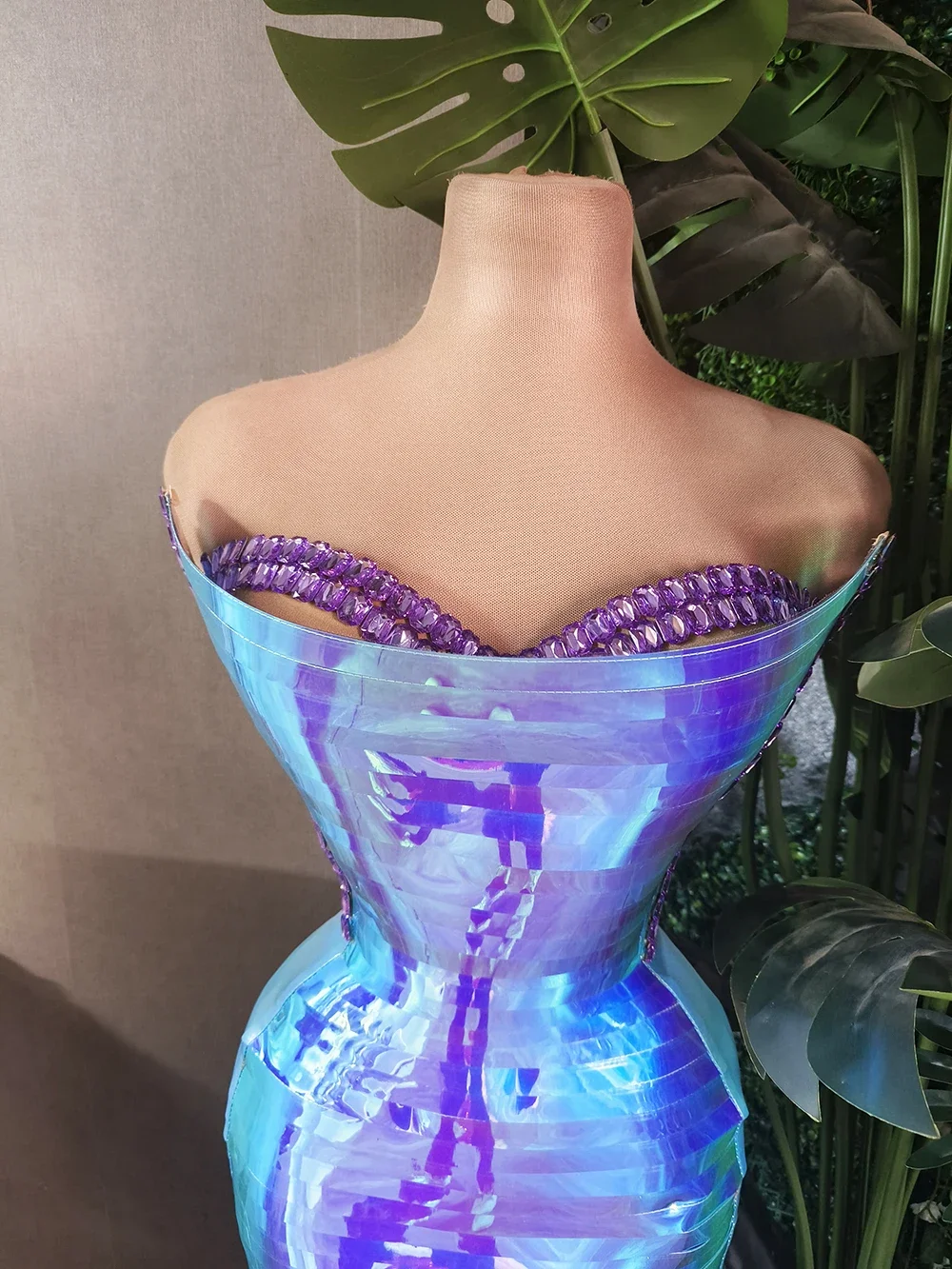 Niebieskie cekiny długa sukienka tuba wieczorowa balowa sukienka urodzinowa świętuj sukienka damska strój do sesji zdjęciowej kostium sceniczny Dianti