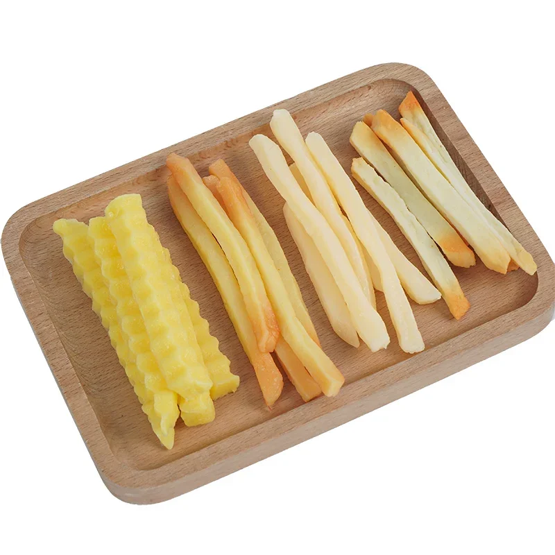 Simulated Potato Model with Potato Chips Fake Food Children's Cognitive Kindergarten Teaching Aids Toys Restaurant Decor Props