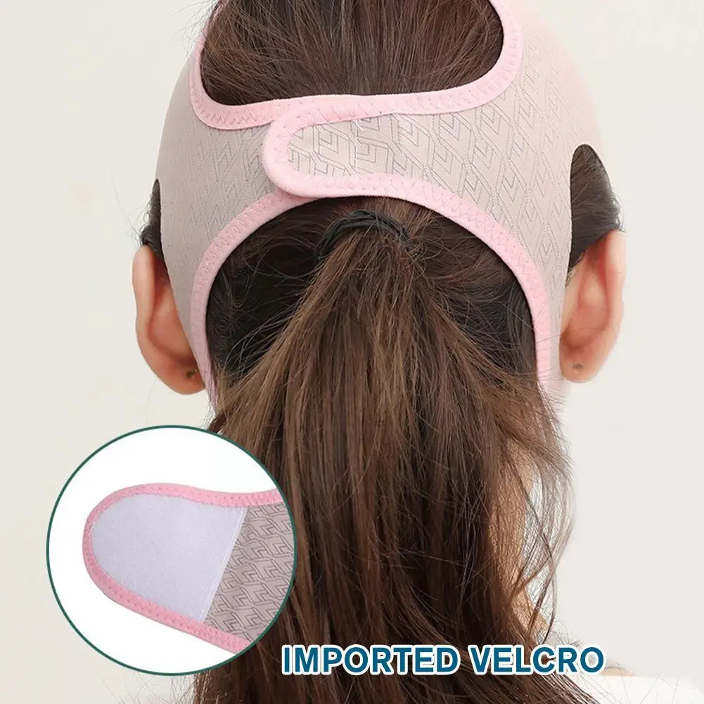 1pcs Face V Shaper Slimming Bandage Relaxation Hot Double Reduce Belt Thining Massage Shape Lift Band Face Lift Chin U8t5