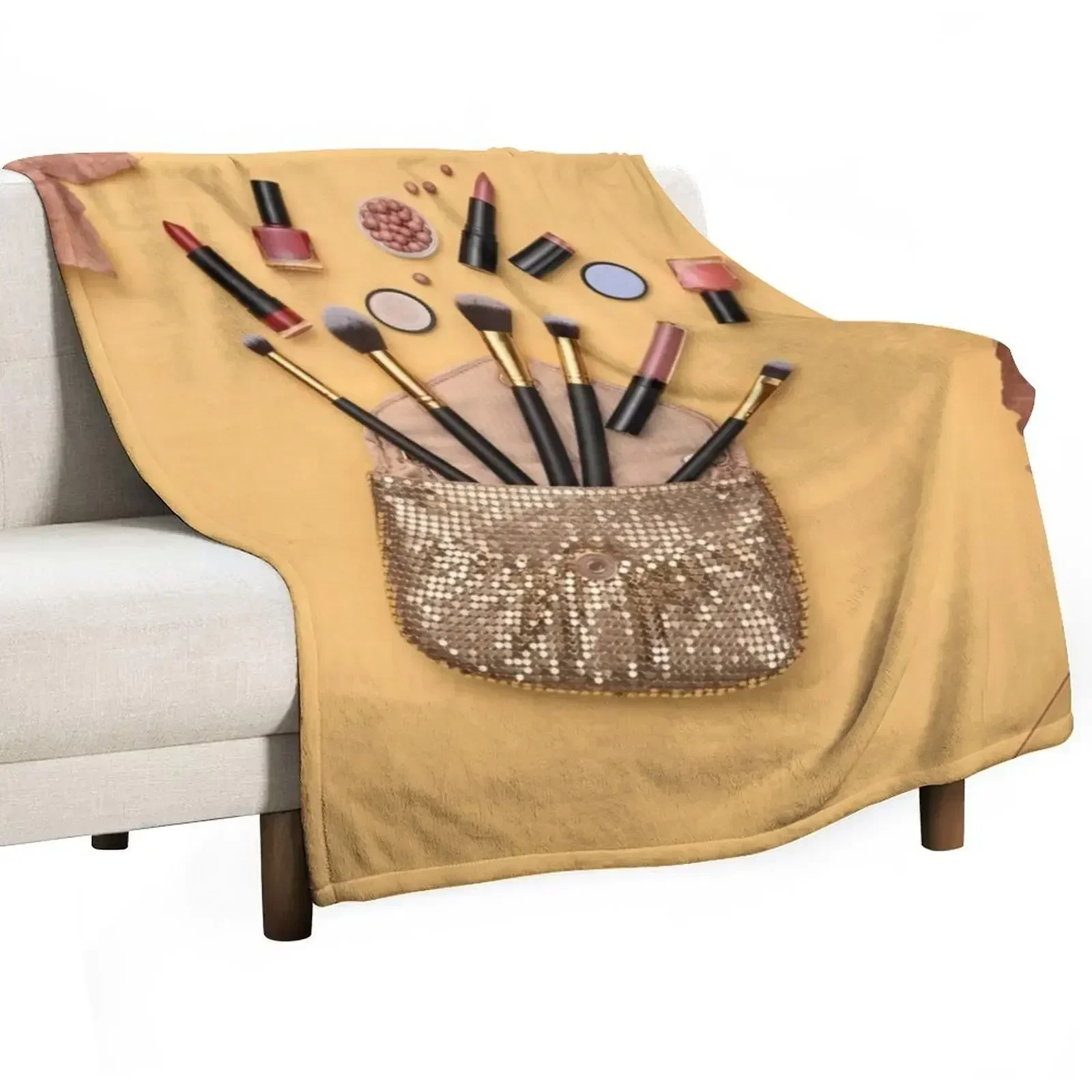 Make-up Throw Blanket Decorative Sofa For Sofa Thin Soft Blankets